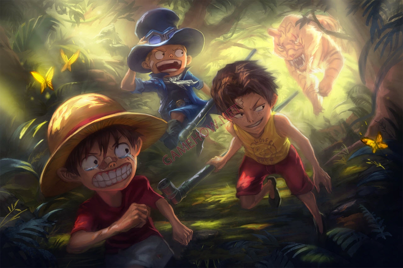 anh luffy ngau do fan ve 3 gamede net 2 GAME DỄ