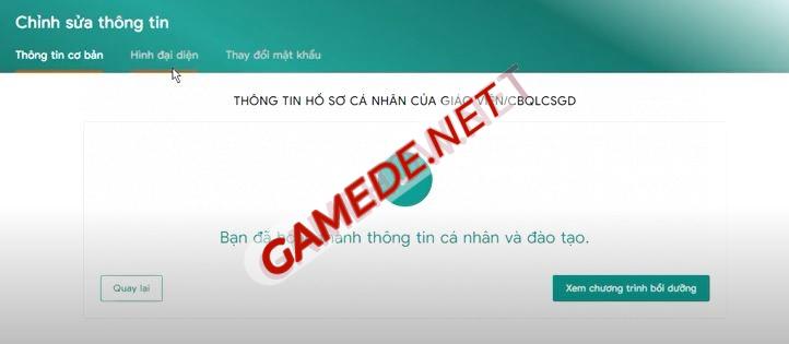 cach dang nhap tap huan boi duong giao vien 12 Gamede.net - Trang thông tin Game Nhanh