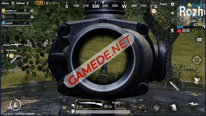cach ghim tam sung pupg mobile giam do giat 1 gamede net 2 GAME DỄ