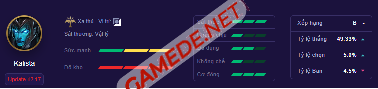 cach len di kalista mua 12 04 Gamede.net - Trang thông tin Game Nhanh