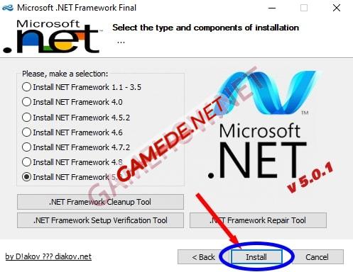download cai dat net framework 2 gamede net 1 GAME DỄ