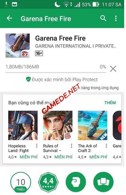 huong dan cai dat freefire tren dien thoai android va iphone 13 gamede net 2 Gamede.net - Trang thông tin Game Nhanh