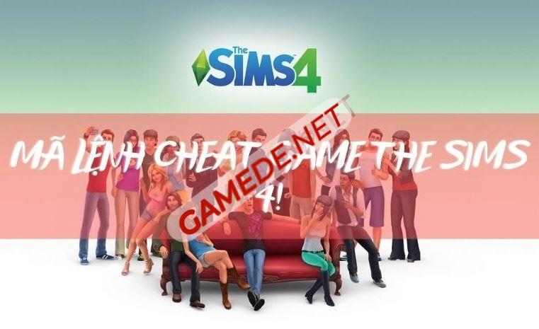 ma cheat code the sims 4 7 gamede net 1 GAME DỄ
