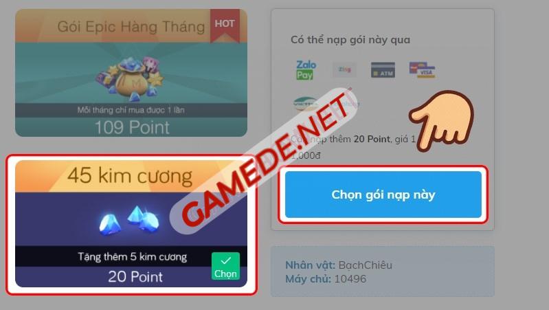 nap the mobile legends bang bang 2 gamede net 1 Gamede.net - Trang thông tin Game Nhanh