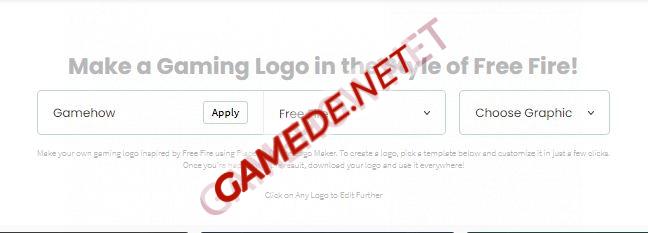 tao logo free fire dep 2 gamede net 2 GAME DỄ