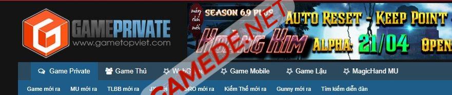 top web game lau private 5 gamede net 1 GAME DỄ